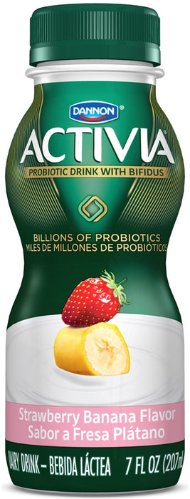 Activia Strawberry Flavor Yogurt Drink, 7 Oz