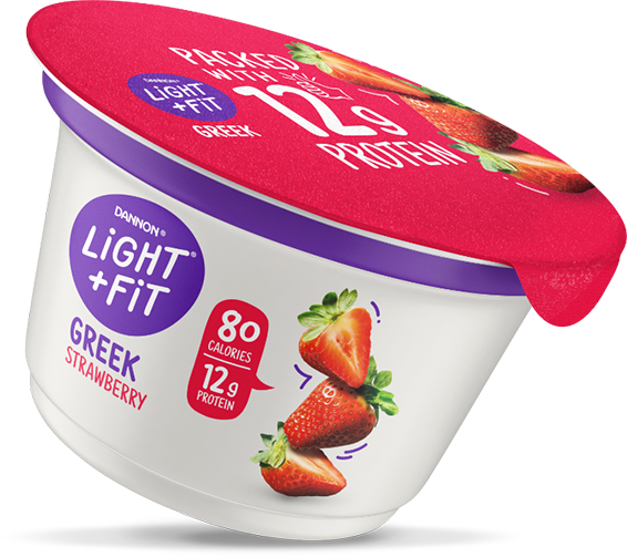 Dannon Light & Fit Greek Yogurt, Strawberry Flavor , 5.3 oz