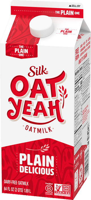 Silk Oat Yeah The Plain One Oatmilk, 64 oz