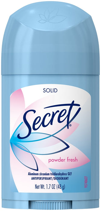 Secret Solid Powder Fresh Women's Solid Anti-Perspirant Deodorant, 1.7 oz
