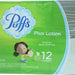 Puffs Plus Lotion Facial Tissues, 12-Pack, 12 x 124 ct