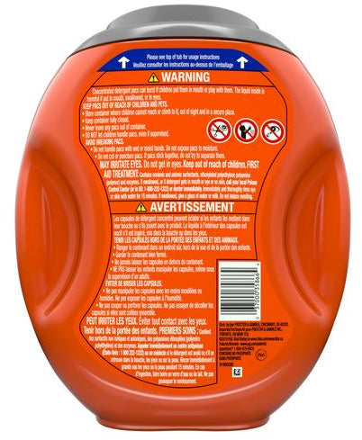 Tide Pods Ultra Oxi Liquid Laundry Detergent , 88 ct