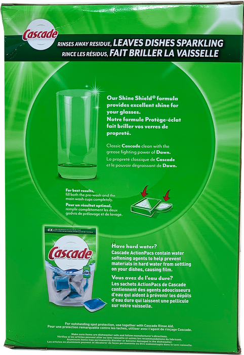 Cascade Stainfighter Dishwashing Detergent Powder With Dawn, Fresh Scent, 5.10 kg