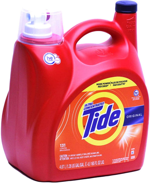 Tide Ultra Concentrated High Effeciency Liquid Laundry Detergent , 165 oz