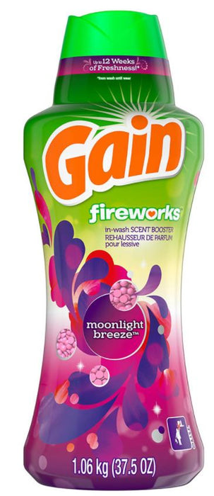 Gain Fireworks Moonlight Breeze In-Wash Scent Booster , 37.5 oz