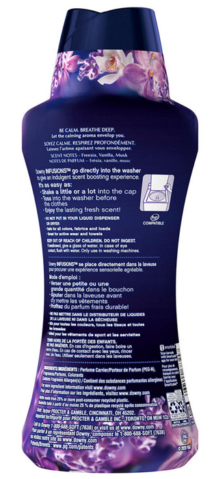 Downy Lavender And Vanilla Bean Infusions In-Wash Scent Booster Beads , 37.5 oz