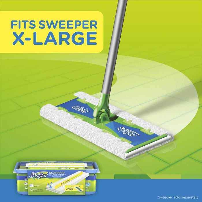 Swiffer Sweeper X-Large Wet 12-Pack Refill, 12 ct