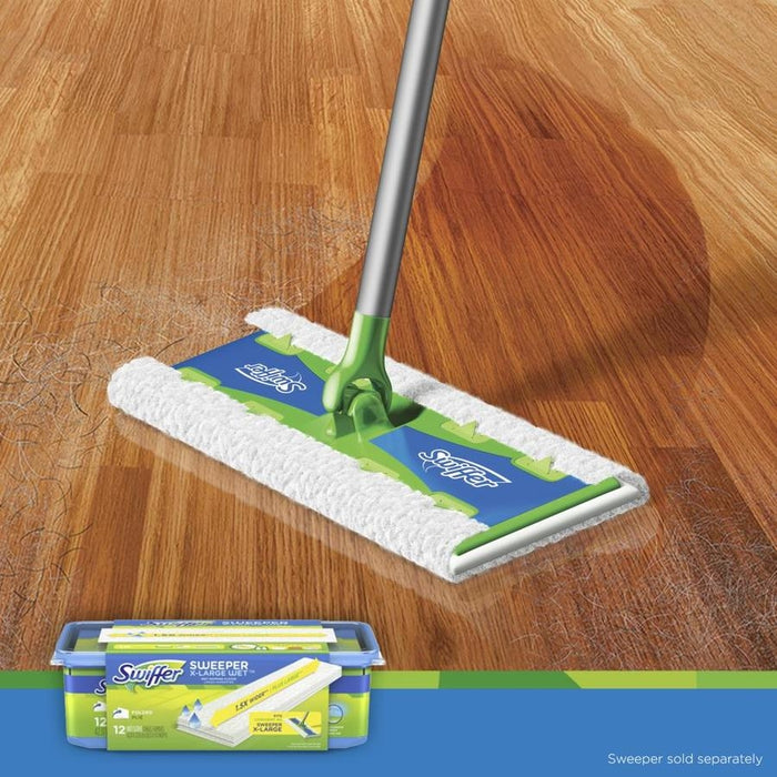 Swiffer Sweeper X-Large Wet 12-Pack Refill, 12 ct