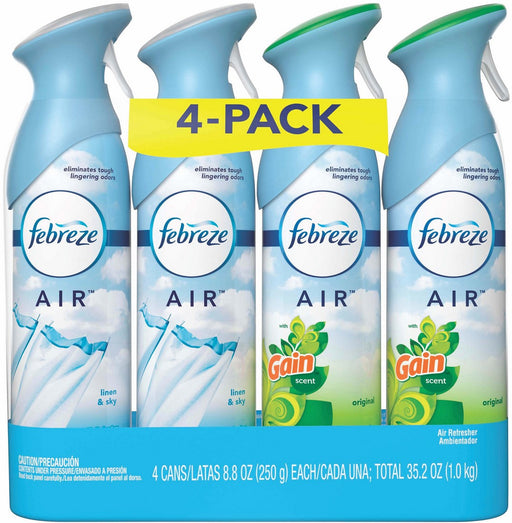 Febreze AIR Freshener Variety Pack, 4 x 8.8oz