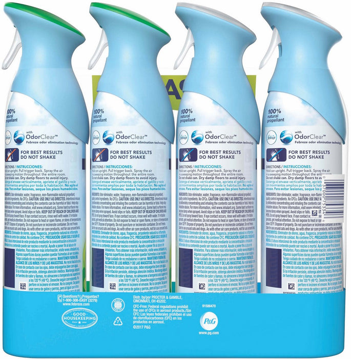 Febreze AIR Freshener Variety Pack, 4 x 8.8oz
