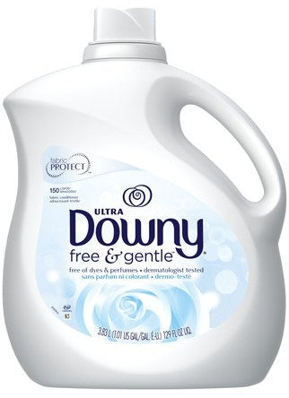 Downy Free & Gentle Softener, 138 oz