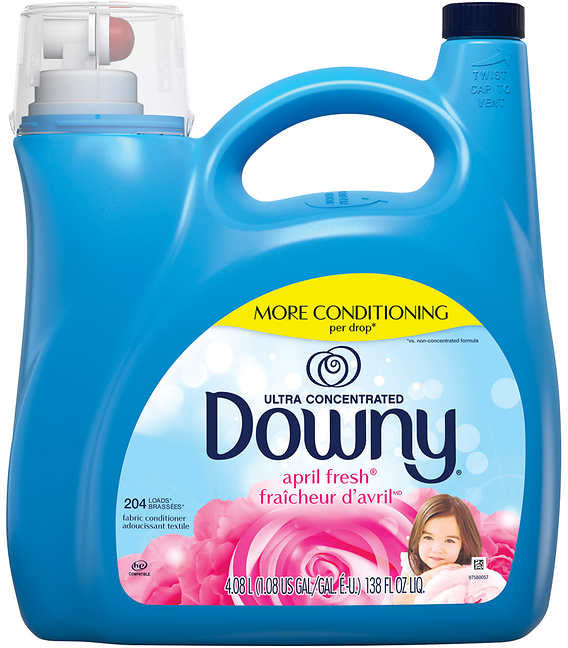 Downy Ultra Concentrated Fabric Softener, April Fresh, 138 oz