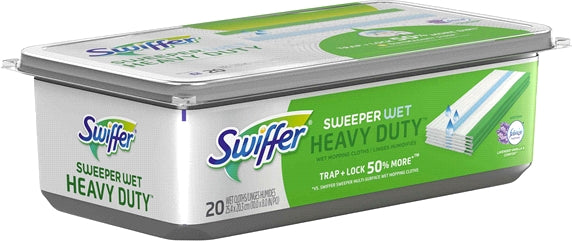 Swiffer Sweeper Wet Heavy Duty Mopping Cloths, 20 ct