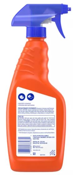 Tide Antibacterial Fabric Spray , 22 oz