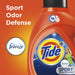 Tide Plus Febreze Sport Odor Defense Active Fresh HE Liquid Laundry Detergent, 156 fl oz