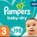 Pampers Baby Dry Diapers, Size 3, 198 ct
