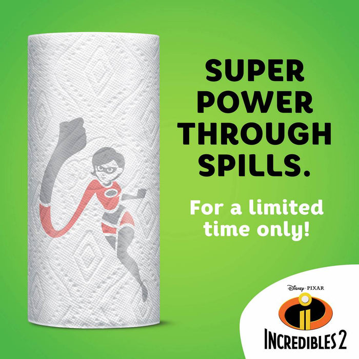 Bounty Incredibles Super Roll Paper Towels, 12 ct