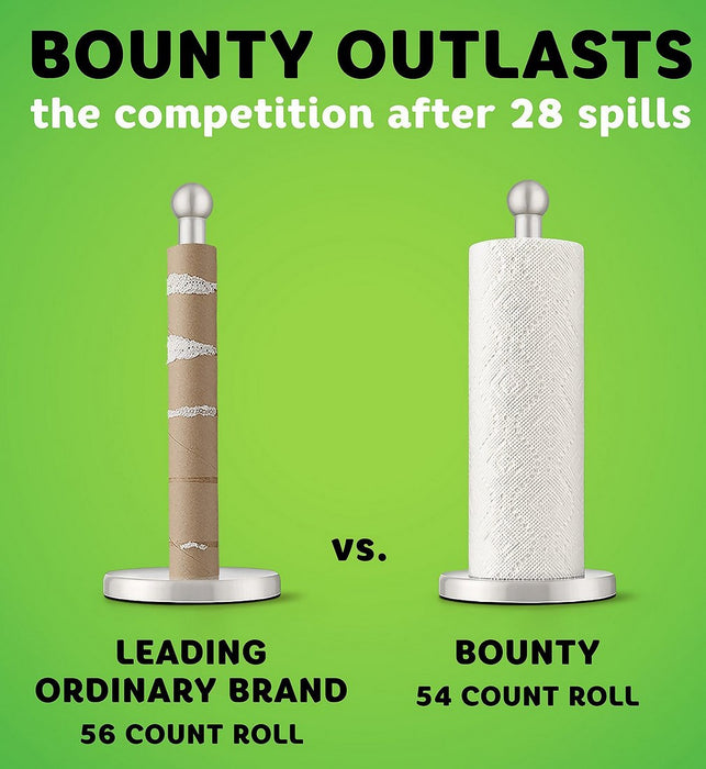 Bounty Gigantic Paper Towels Rolls, 15 ct