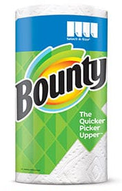 Bounty Select-A-Size Bulk Paper Towels, 111 2-Ply, Single Roll, 1 ct