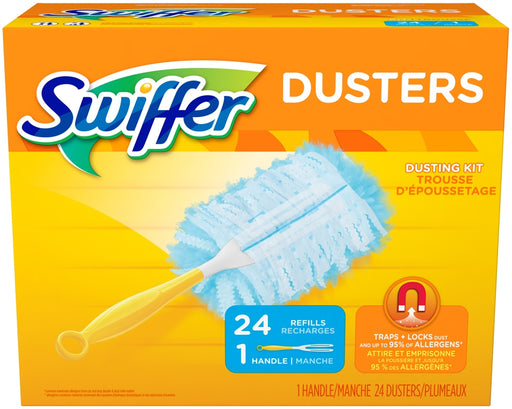 Swiffer Dusters Dusthing Kit, Handle & Refills, 1 Handle + 24 ct