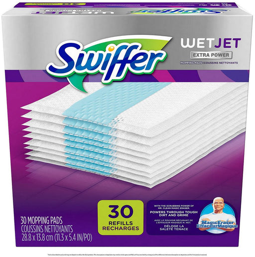 Swiffer Wet Jet Cleaning Pads, 30 ct