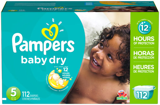 Pampers Diapers Size 5, 112 ct, 112 ct