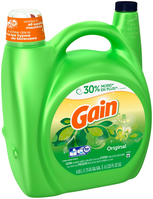 Gain Original Laundry Detergent, 225 oz