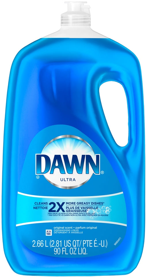 Dawn Ultra Dishwashing Liquid, Original Scent, 90 oz