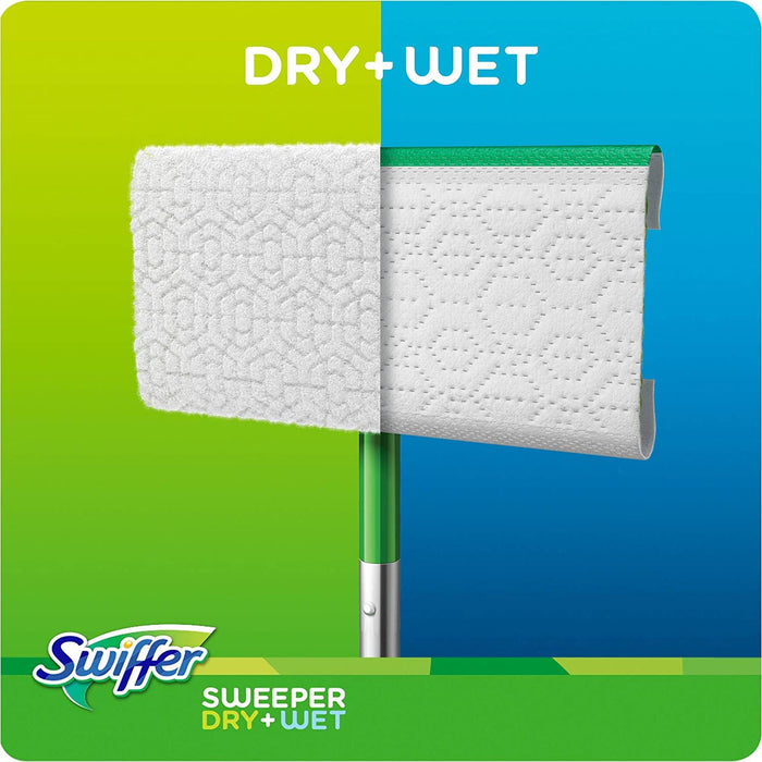 Swiffer Sweeper Dry + Wet Sweeping Kit, 11 pcs