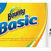 Bounty Basic Select-A-Size Mega Roll Paper Towels 119 sheets, 1-ply, 12 rolls