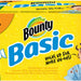 Bounty Basic Select-A-Size Double Rolls 1-Ply Paper Towels, 12 ct