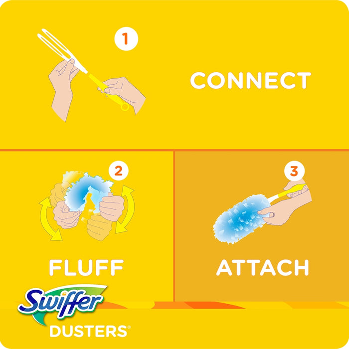 Swiffer 3-in-1 Cleaning Kit, Dusthers & Sweeper Dry + Wet, 3 ct