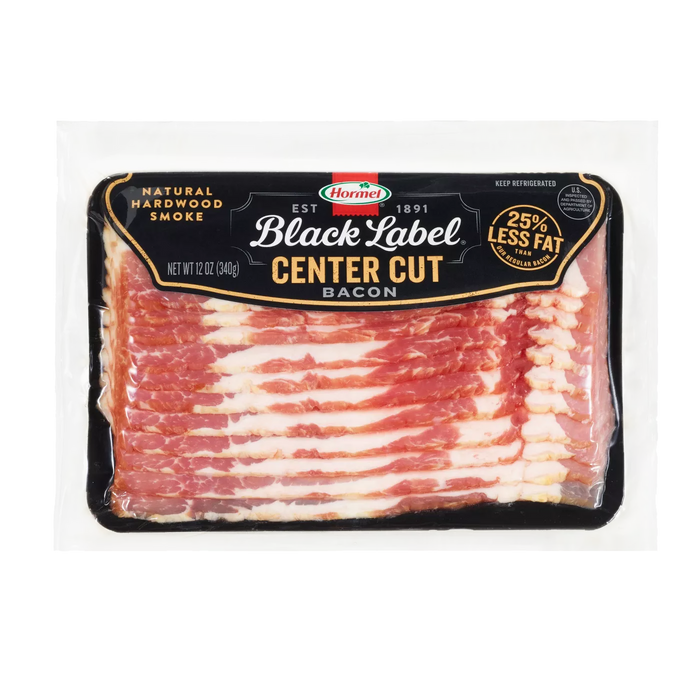 Hormel Black Label Center Cut Bacon , 12 oz