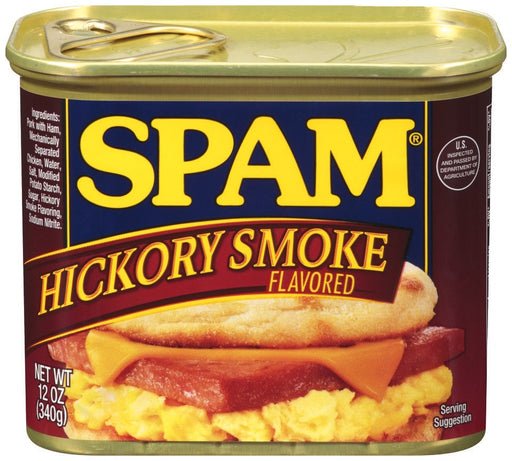 Spam Luncheon Meat with Hickery Smoke Flavor, 12 ct