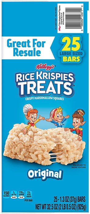 Kellogg's Rice Krispies Treats, Value Pack, 25 ct