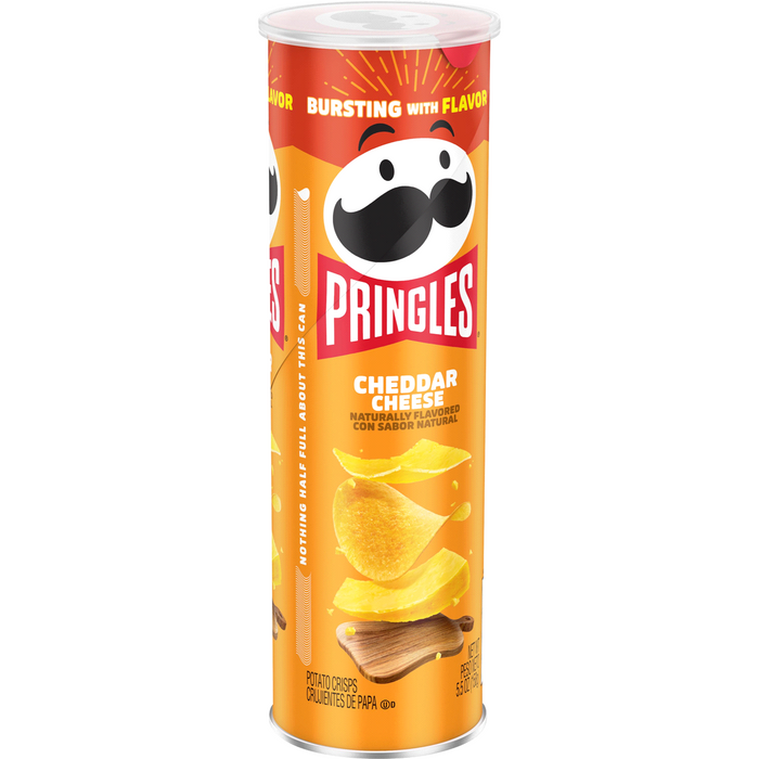 Pringles Cheddar Cheese Potato Chips, 158 gr