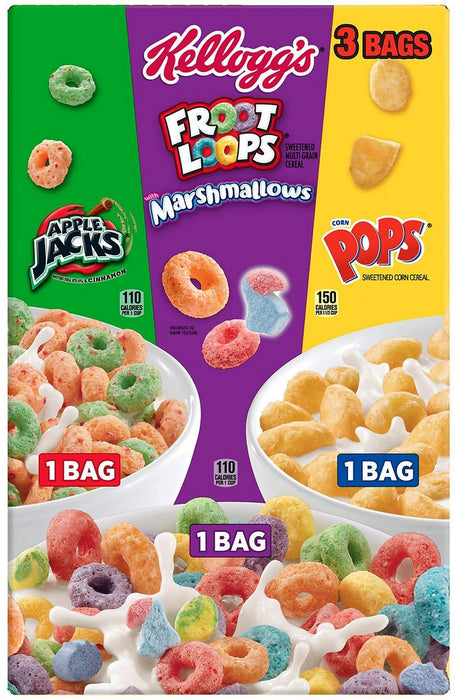 Kellogg's Kids, Variety Pack, 37.3 oz