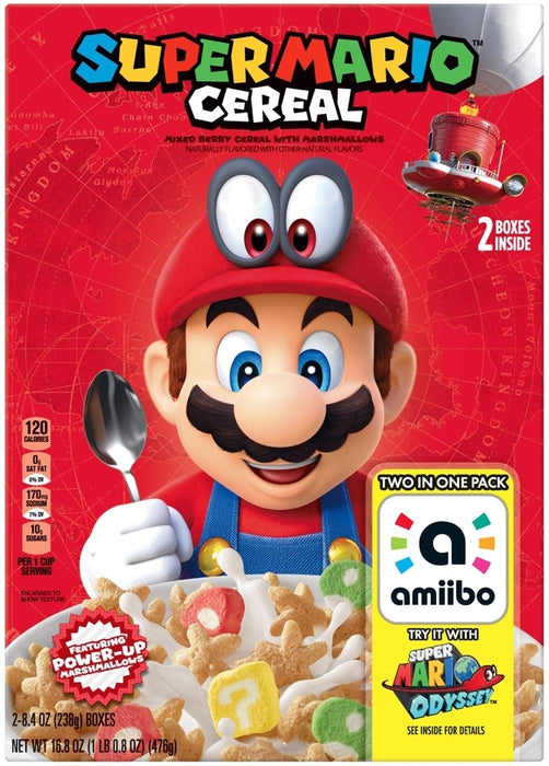 Kellogg's Super Mario Cereal, 2 x 238 gr