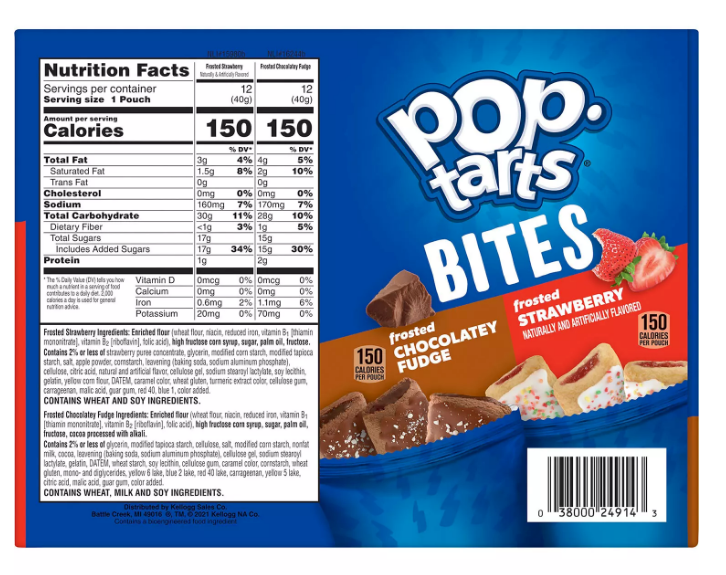 Pop-Tarts Bites, Variety Pack, 24 ct