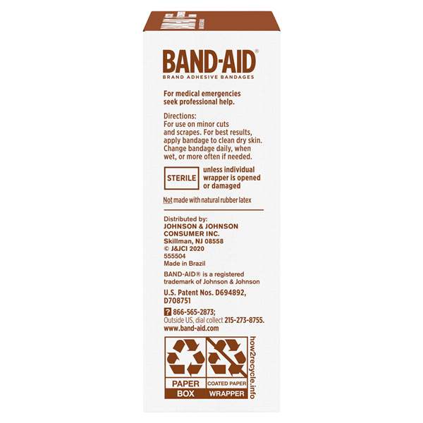 Band-Aid Ourtone Flex Fabric, Assorted Sizes , 30 ct