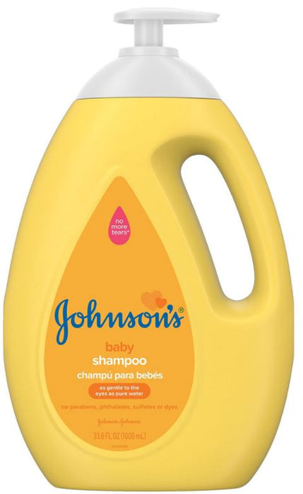 Johnson's Baby Shampoo With Gentle Tear Free Formula , 33.8 oz