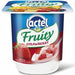 Lactel Fruity Yogurt, Strawberry, 4 x 125 gr