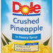 Dole Crushed Pineapple, 20 oz