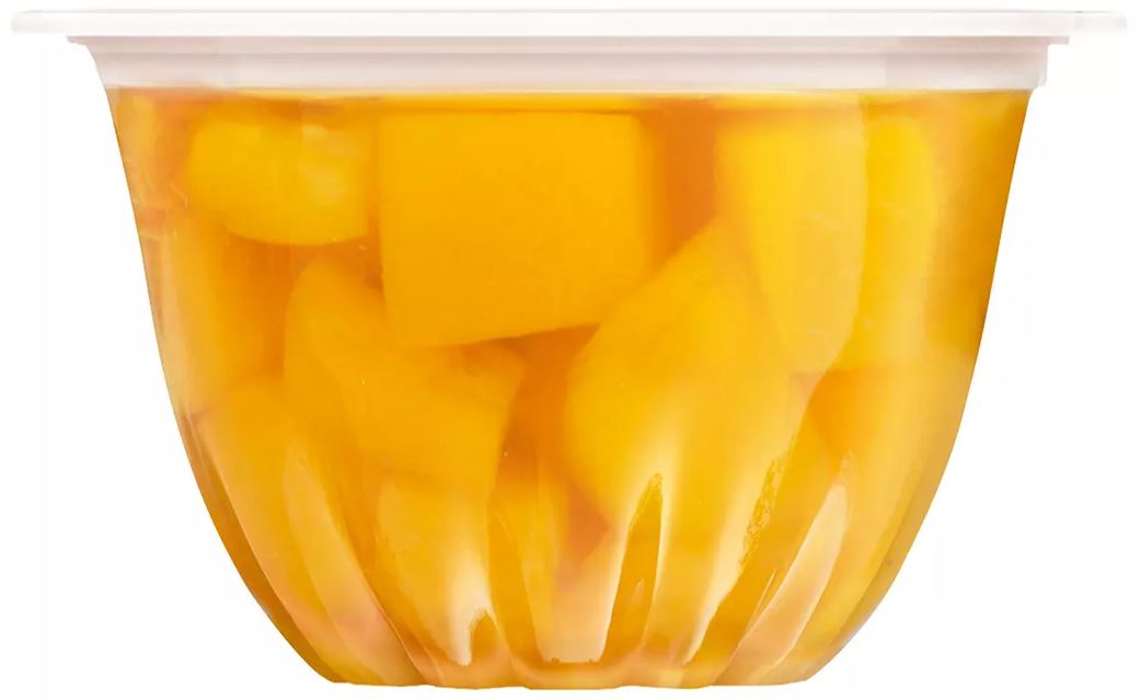 Dole Diced Peaches Fruit Cups, 16 x 4 oz