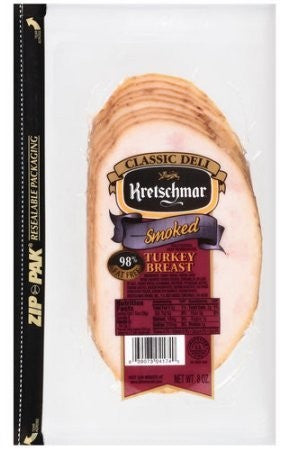 Kretschmar Turkey Breast Slices, 8 oz