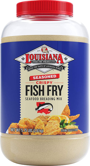 Louisiana Seasoned Crispy Fish Fry , 5.75 lbs