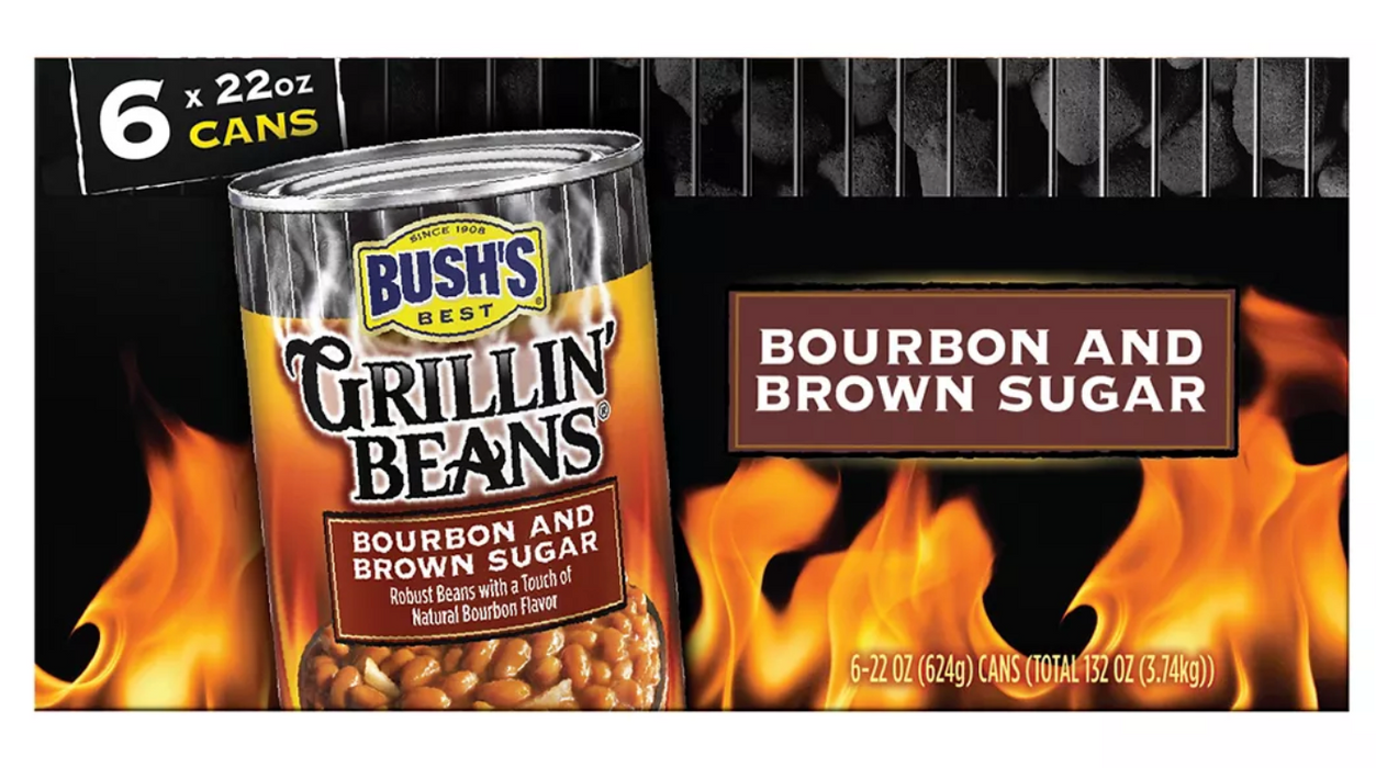 Bush's Best Grillin' Bourbon & Brown Sugar Beans, 6-Pack , 6 x 22 oz