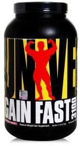 Universal Gain Fast Anabolic Weight Gainer, Strawberry Shake, 5 lbs