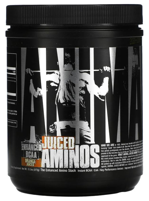 Universal Nutrition Animal Juiced Aminos, Enhanced BCAA, Orange Juiced , 377 gr