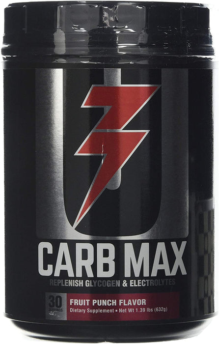 Universal Nutrition Carb Max Replenish Glycogen & Electrolytes, Fruit Punch Flavor , 632 gr